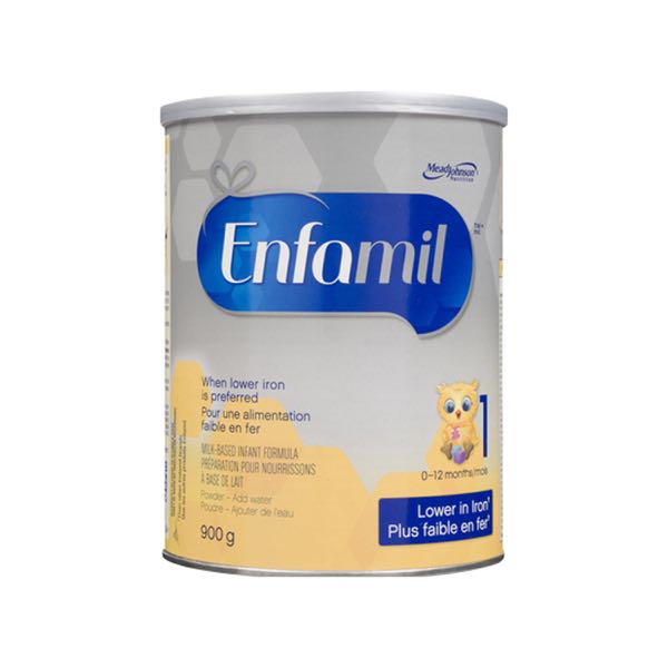 enfamil lower iron infant formula